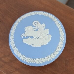 Wedgwood Blue Jasperware Trinket Box